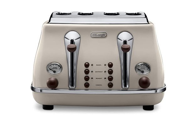 De'Longhi - Icona Vintage 4 slot toaster
