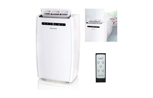 Honeywell - MN12CESWW Portable Air Conditioner with Dehumidifier & Fan