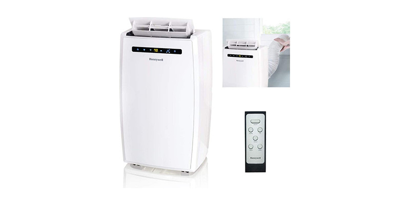 Honeywell - MN12CESWW Portable Air Conditioner with Dehumidifier & Fan