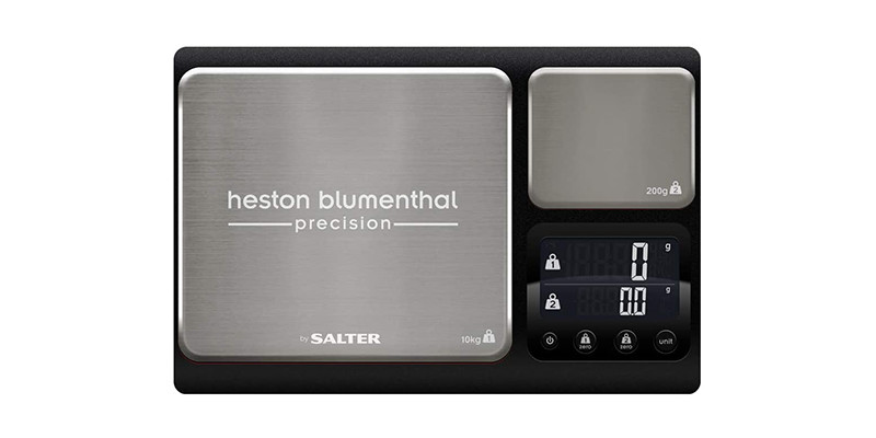 Salter - Heston Blumenthal Dual Platform Precision Digital Kitchen Scales