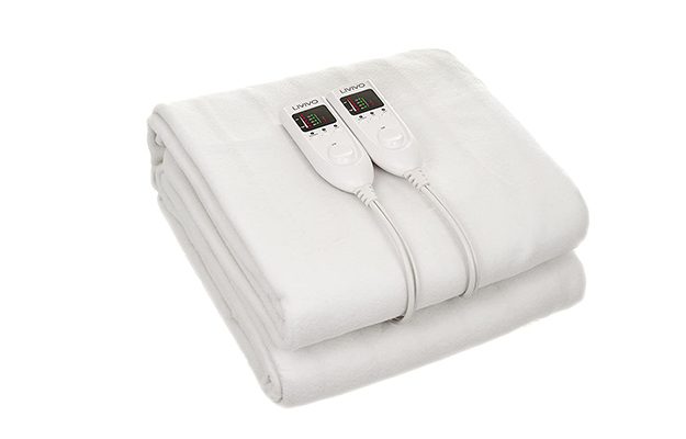 LIVIVO - Deluxe Electric Under Blanket with Dual LED Controller