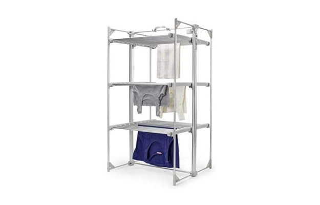DrySoon - Deluxe 3-Tier Heated Airer