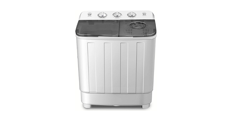 FitnessClub Portable Twin Tub Washing Machine