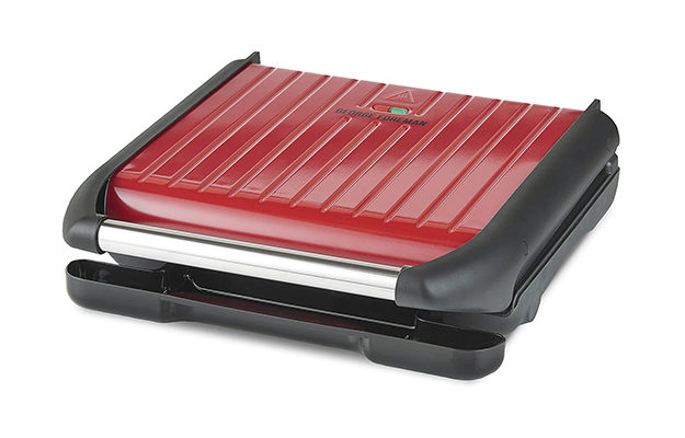 George Foreman - Large Red Steel Grill 25050