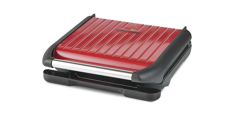 George Foreman - Large Red Steel Grill 25050