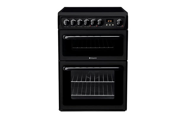 Hotpoint HAE60KS 60cm Double Oven Electric Cooker