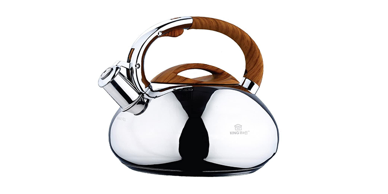 KING HOFF Stainless Steel Induction Whistling Kettle