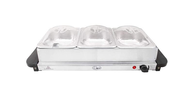 Quest - 16520 Compact Buffet Server and Warming Tray