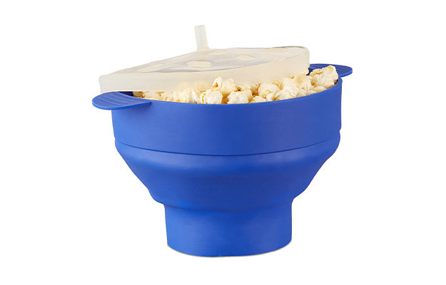 Relaxdays Silicone Microwave Popcorn Maker