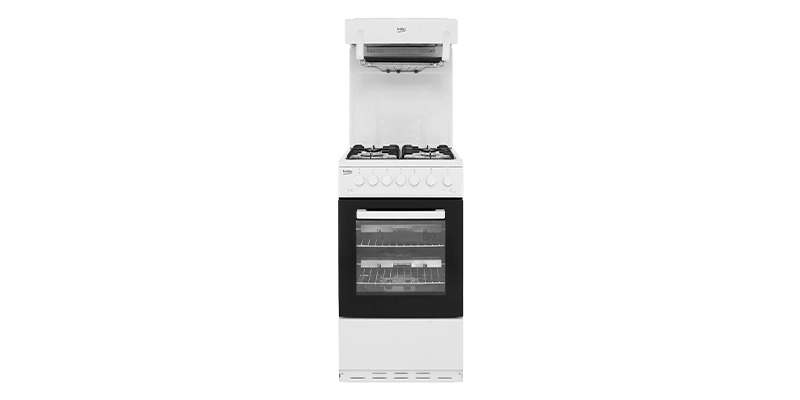 Beko KA52NEW 50cm Gas Cooker with Gas Grill