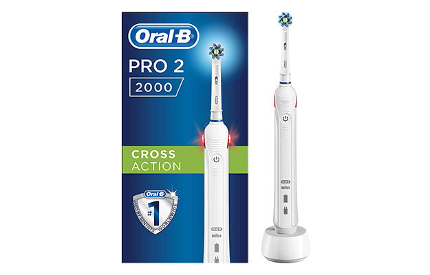 Oral-B Pro 2 2000 CrossAction Electric Rechargeable Toothbrush