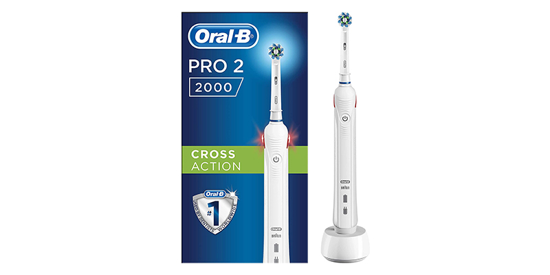 Oral-B Pro 2 2000 CrossAction Electric Rechargeable Toothbrush
