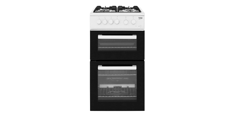 Beko KDG581W 50cm Gas Cooker with Full Width Gas Grill