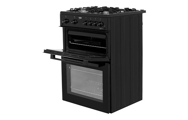Beko KTG611K 60cm Gas Cooker with Full Width Gas Grill